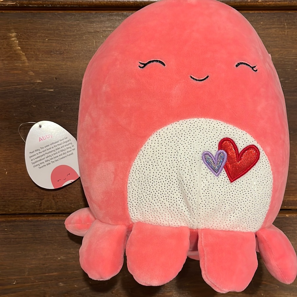 Abby octopus squishmallow 8in